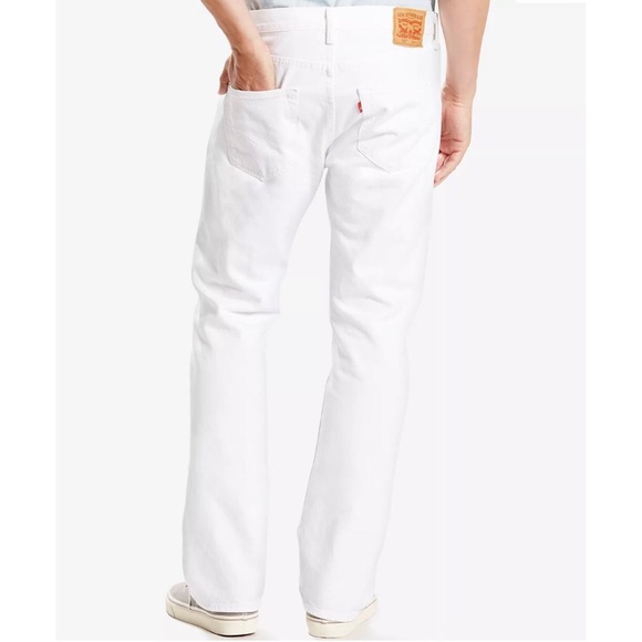 LEVI’S white 501s - Picture 5 of 8